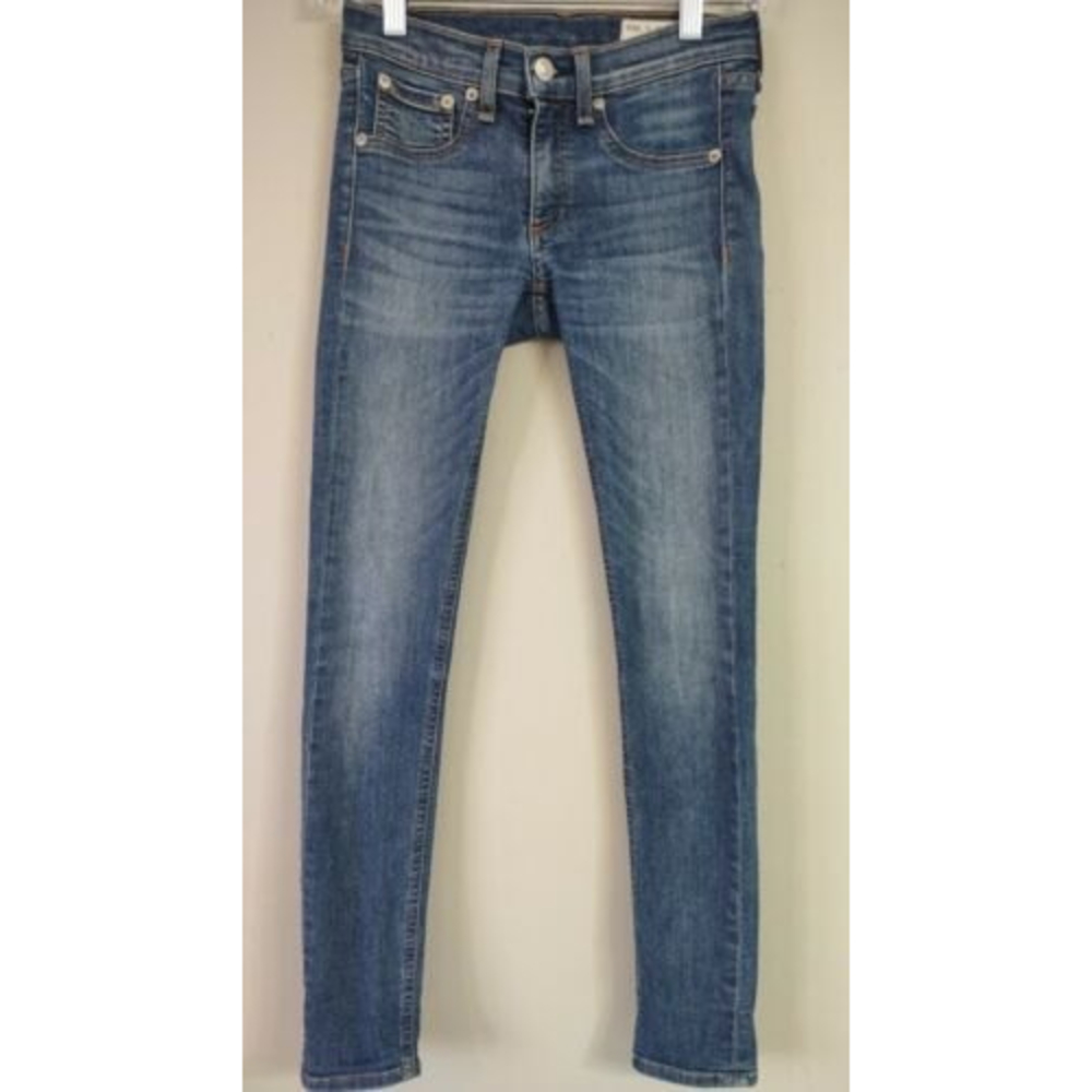 Rag & Bone Cate Ankle Skinny Women's Jeans Sz 24 medium wash